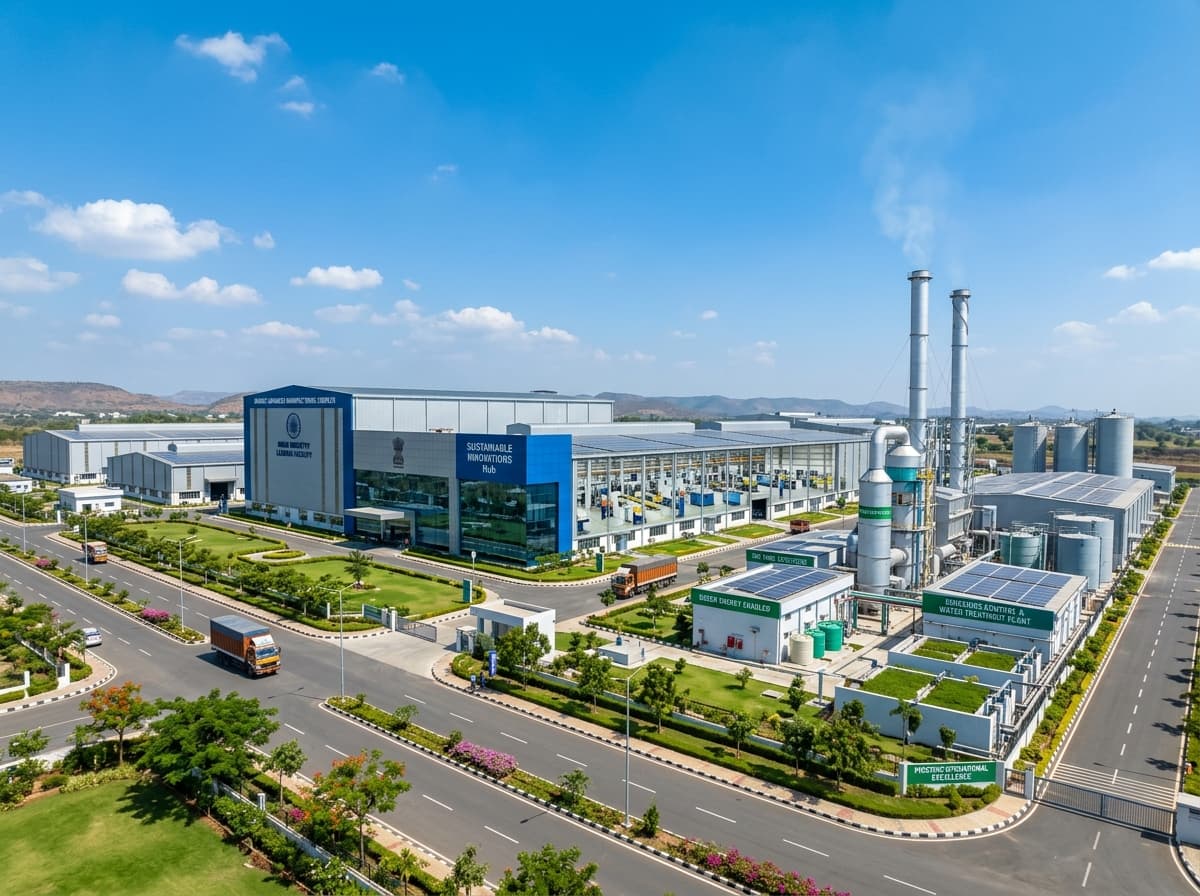 Modern Eco-Compliant Industrial Infrastructure