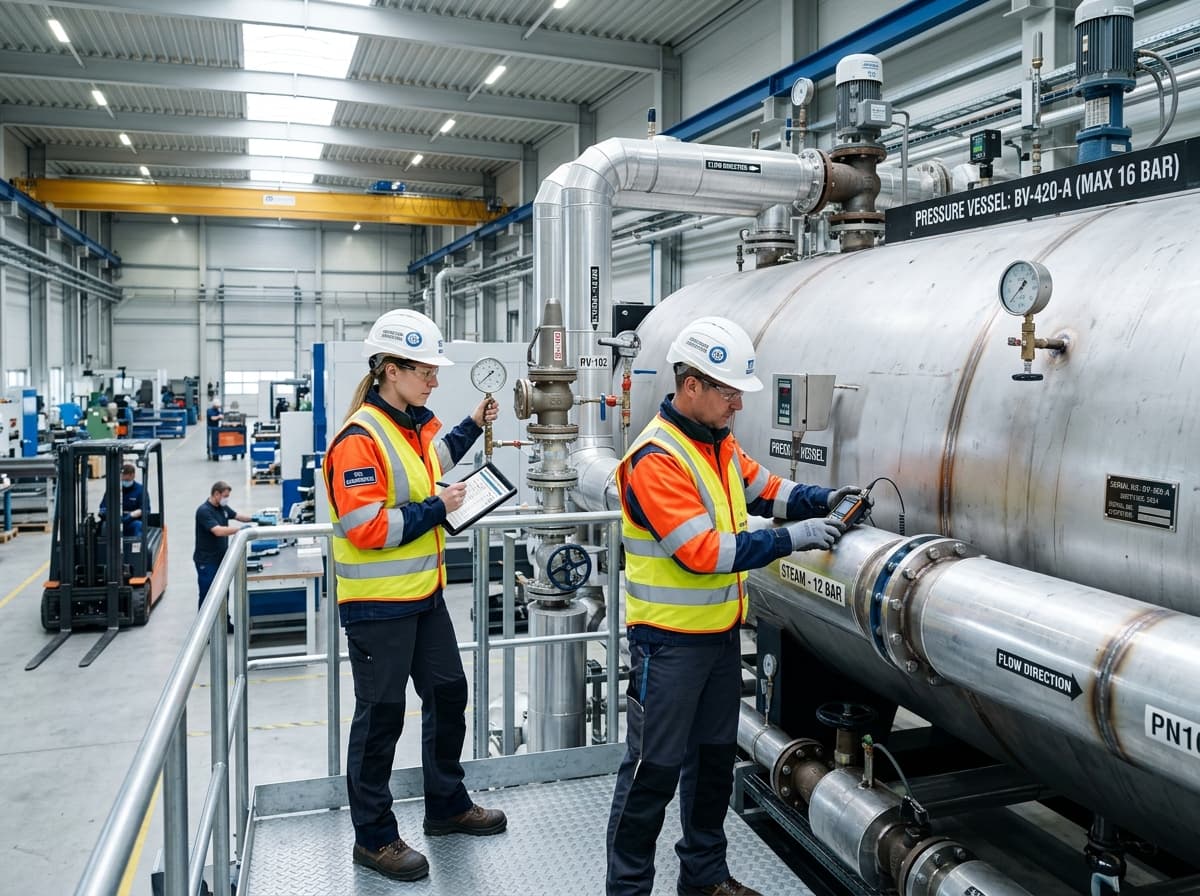 Pressure Vessel & Steam Pipeline Technical Inspection